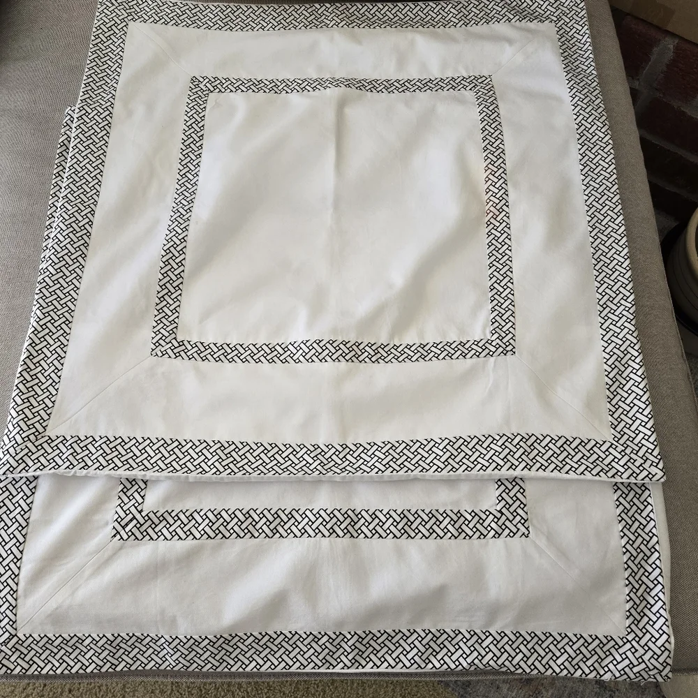 2 Charter Club European Pillow Shams Cotton